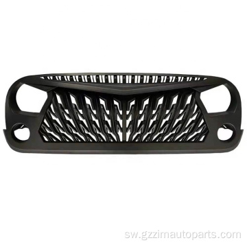 Wrangler JK Hawk mabawa ya mbele grille na taa